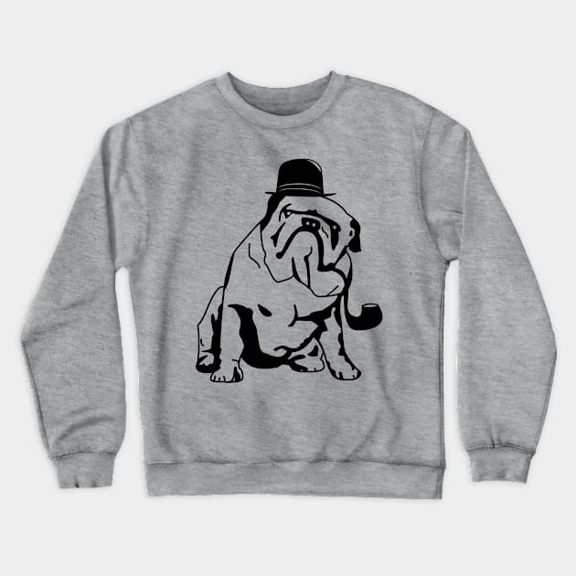 English Bulldog Crewneck Sweatshirt by bobbuel